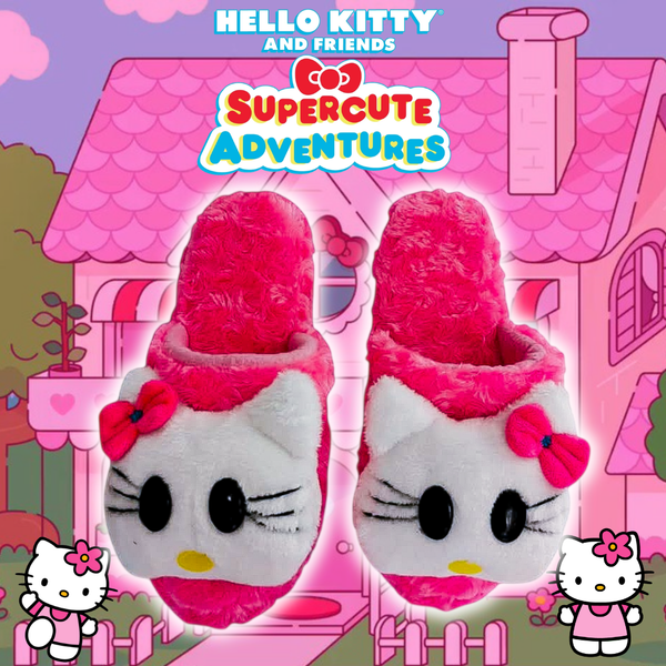 Pantuflas De Hello Kitty
