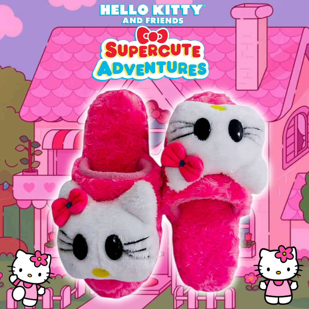 Pantuflas De Hello Kitty