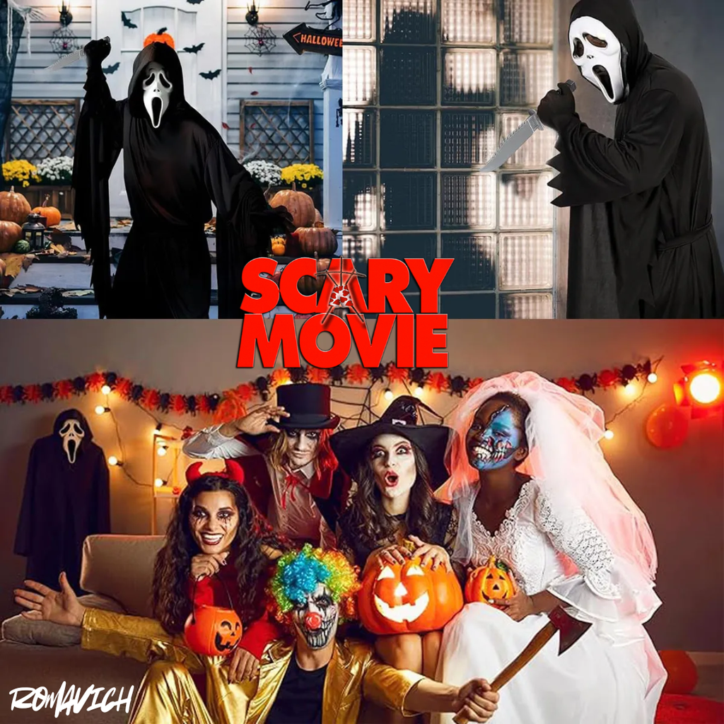 Disfraz de Ghostface – Cosplay Horror Scary Movie