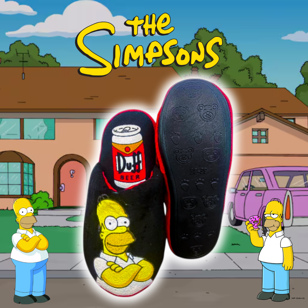 Pantuflas De Homero Simpson