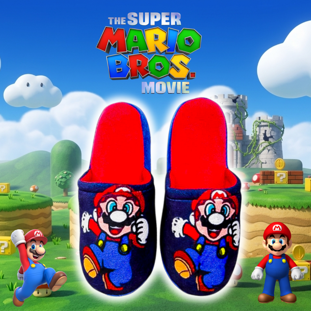 Pantuflas De Mario Bros