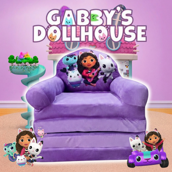 Sofá Cama La casa de muñecas de Gabby 2 en 1