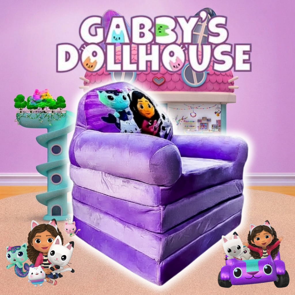 Sofá Cama La casa de muñecas de Gabby 2 en 1