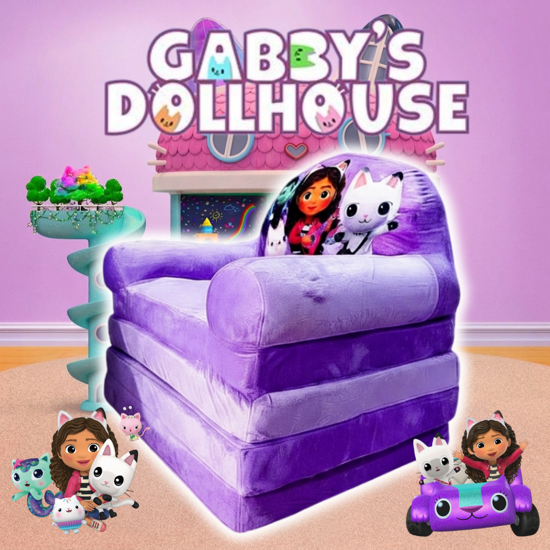 Sofá Cama La casa de muñecas de Gabby 2 en 1