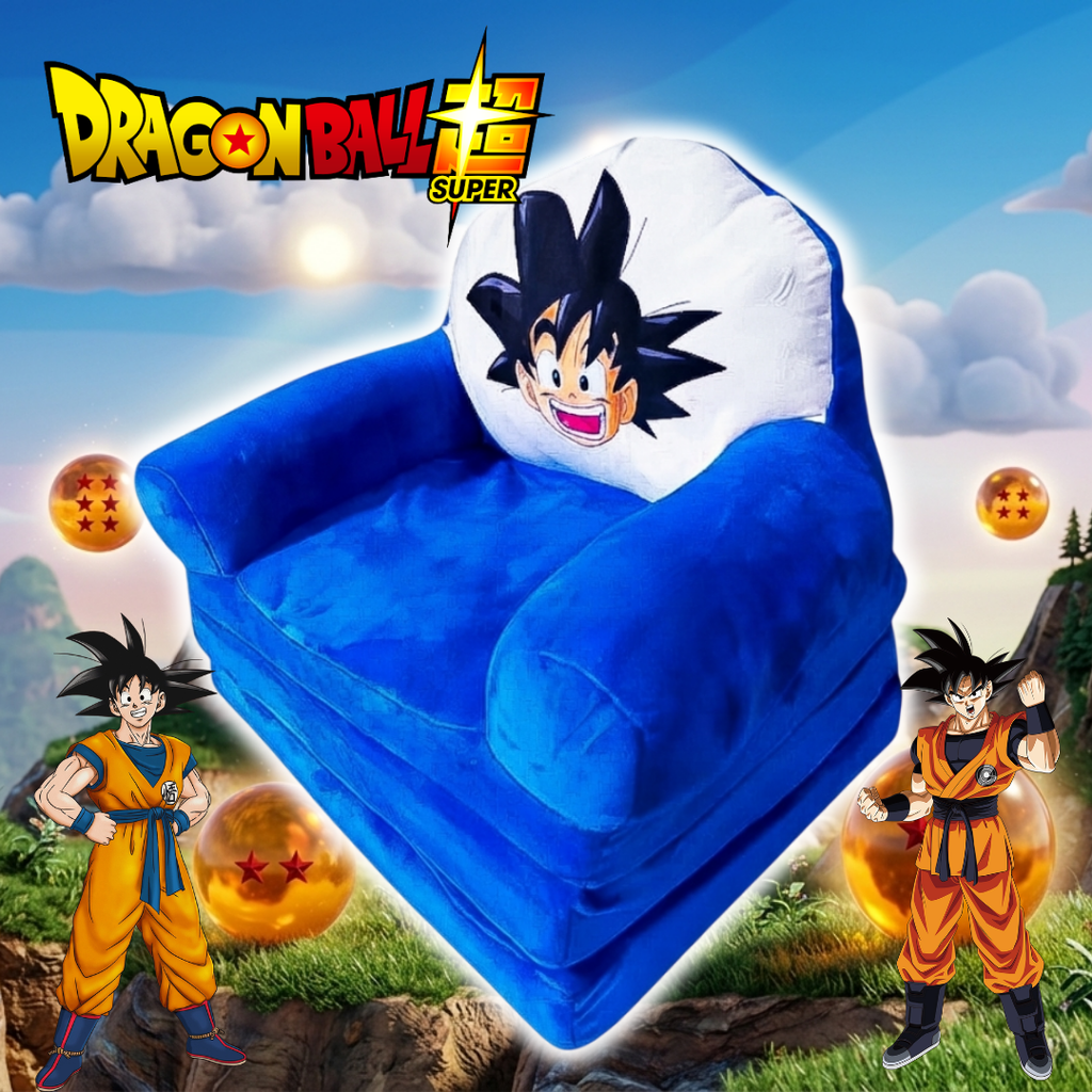 Sofá Cama Dragon Ball Z Son Gokū 2 en 1