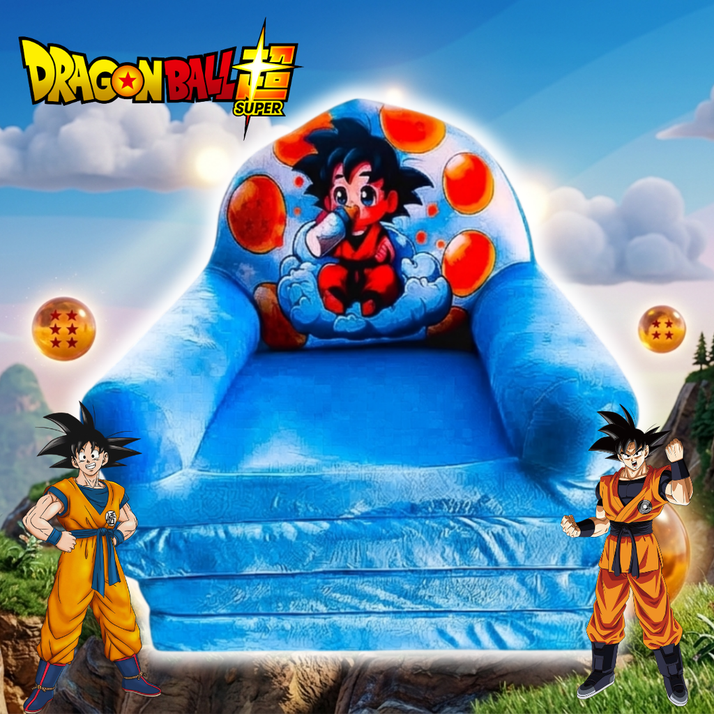 Sofá Cama Dragon Ball Z Son Gokū 2 en 1