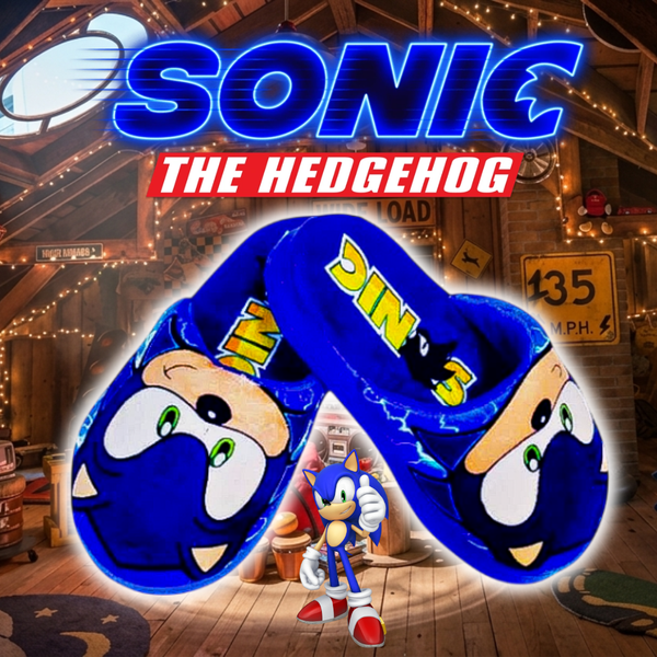 Pantuflas De Sonic The Hedgehog
