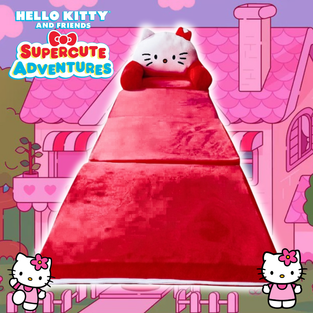 Sofá Cama Hello Kitty 2 en 1