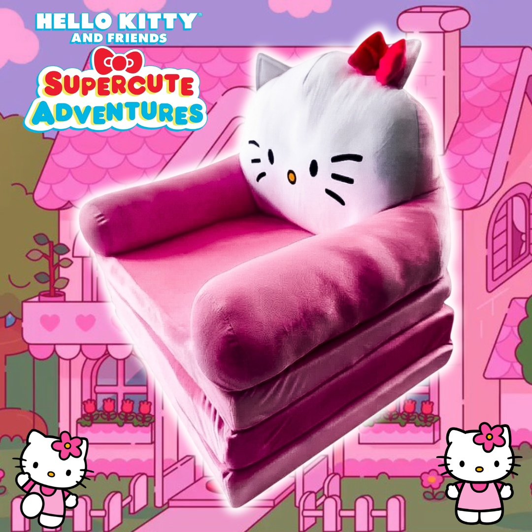 Sofá Cama Hello Kitty 2 en 1