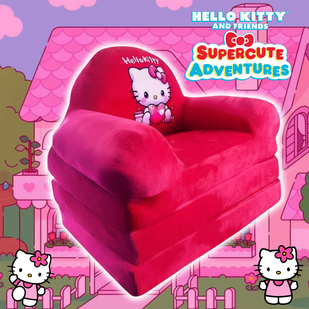 Sofá Cama Hello Kitty 2 en 1