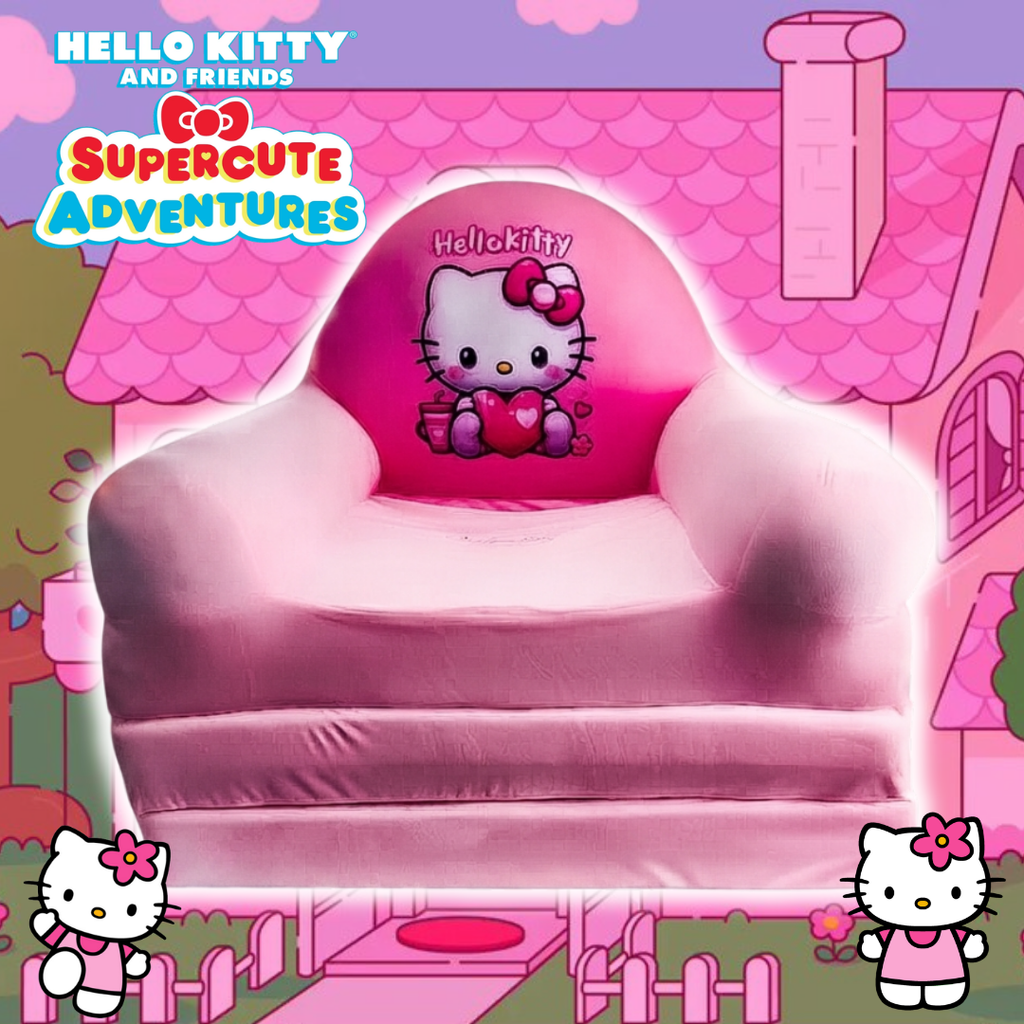 Sofá Cama Hello Kitty 2 en 1