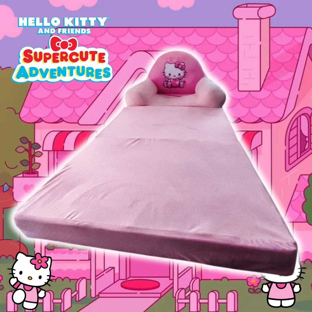 Sofá Cama Hello Kitty 2 en 1
