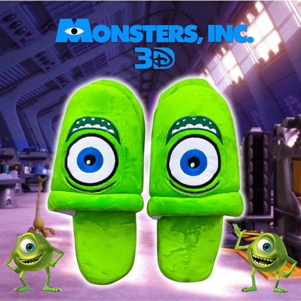 Pantuflas De Mike Wazowski