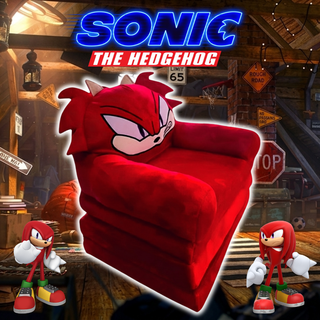 Sofá Cama Knuckles the Echidna 2 en 1