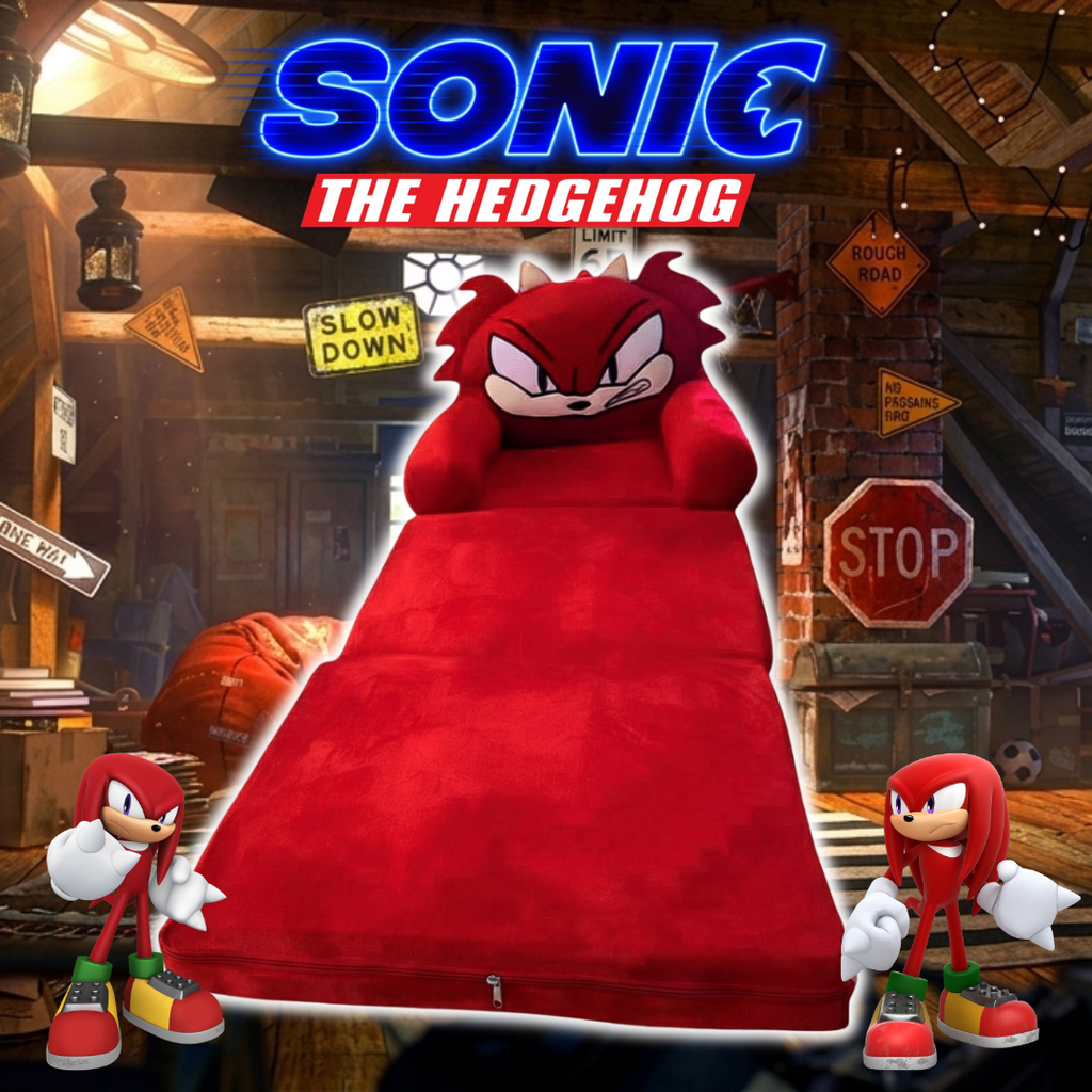Sofá Cama Knuckles the Echidna 2 en 1