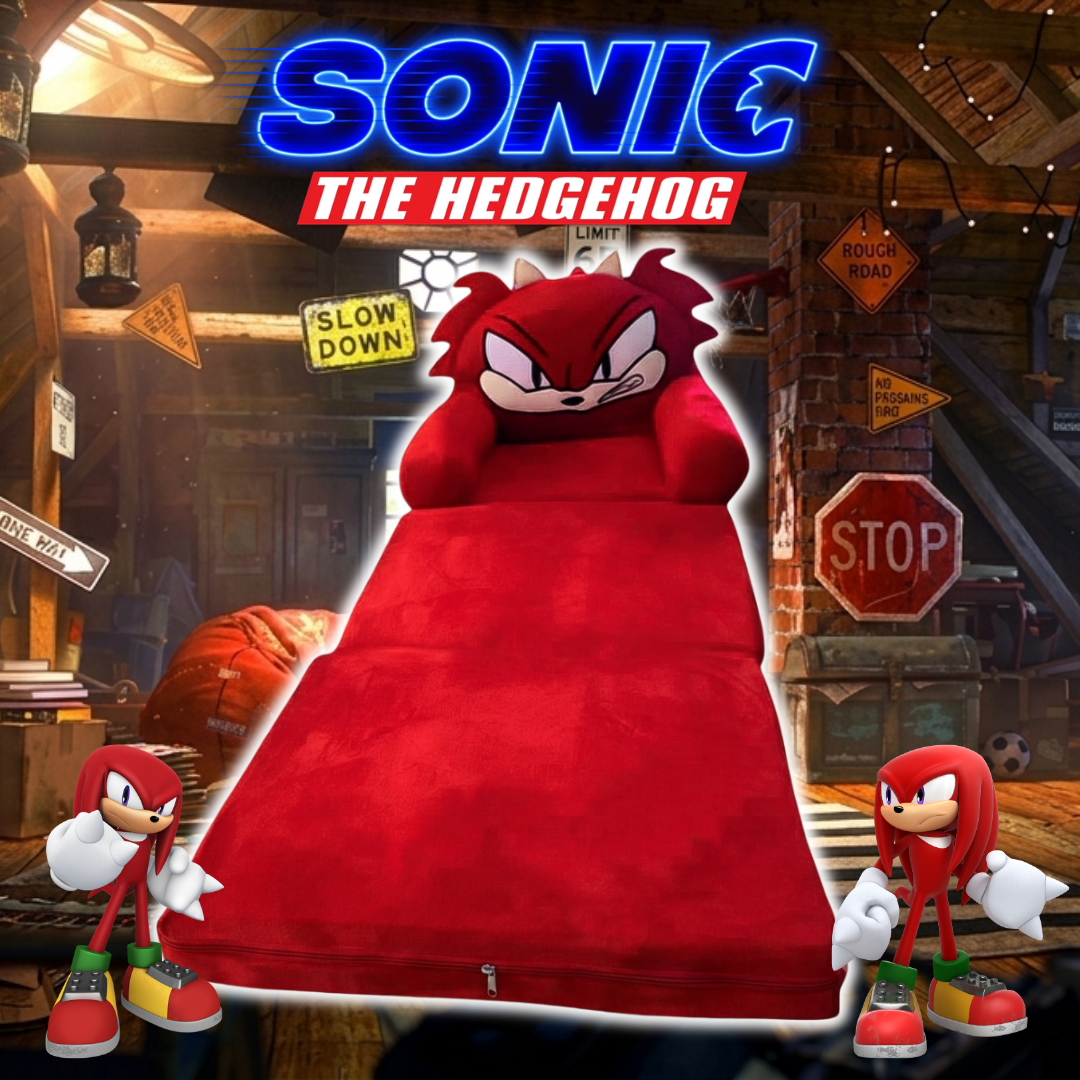 Sofá Cama Knuckles the Echidna 2 en 1