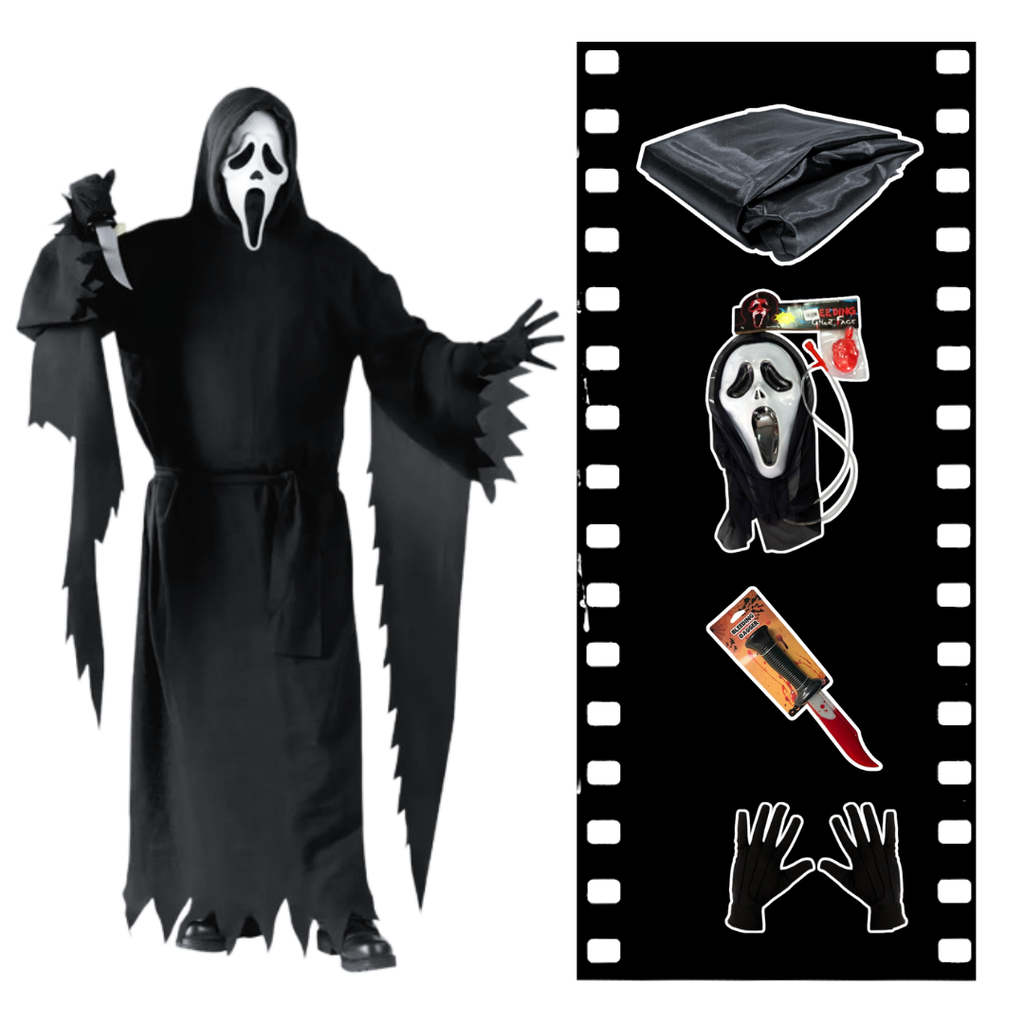 Disfraz de Ghostface – Cosplay Horror Scary Movie