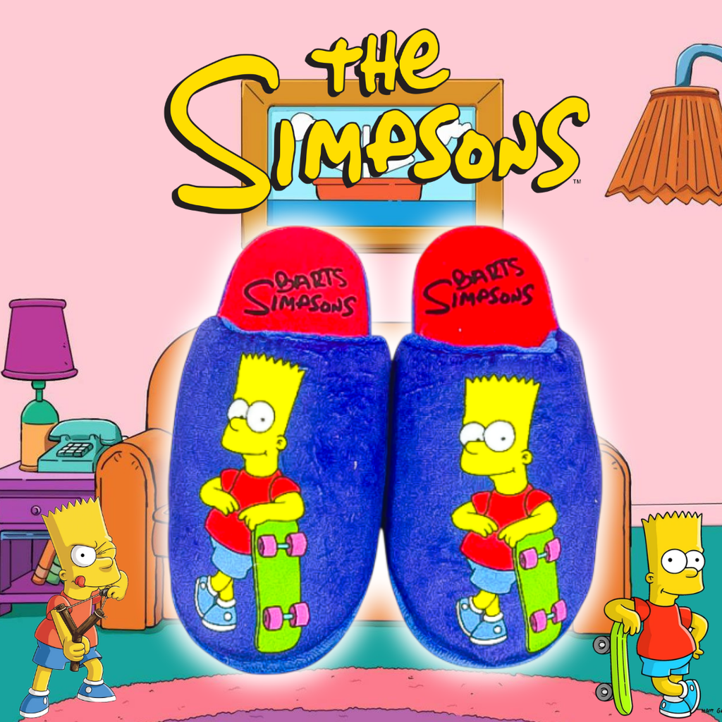 Pantuflas De Bart Simpson