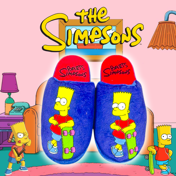 Pantuflas De Bart Simpson