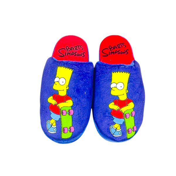 Pantuflas De Bart Simpson