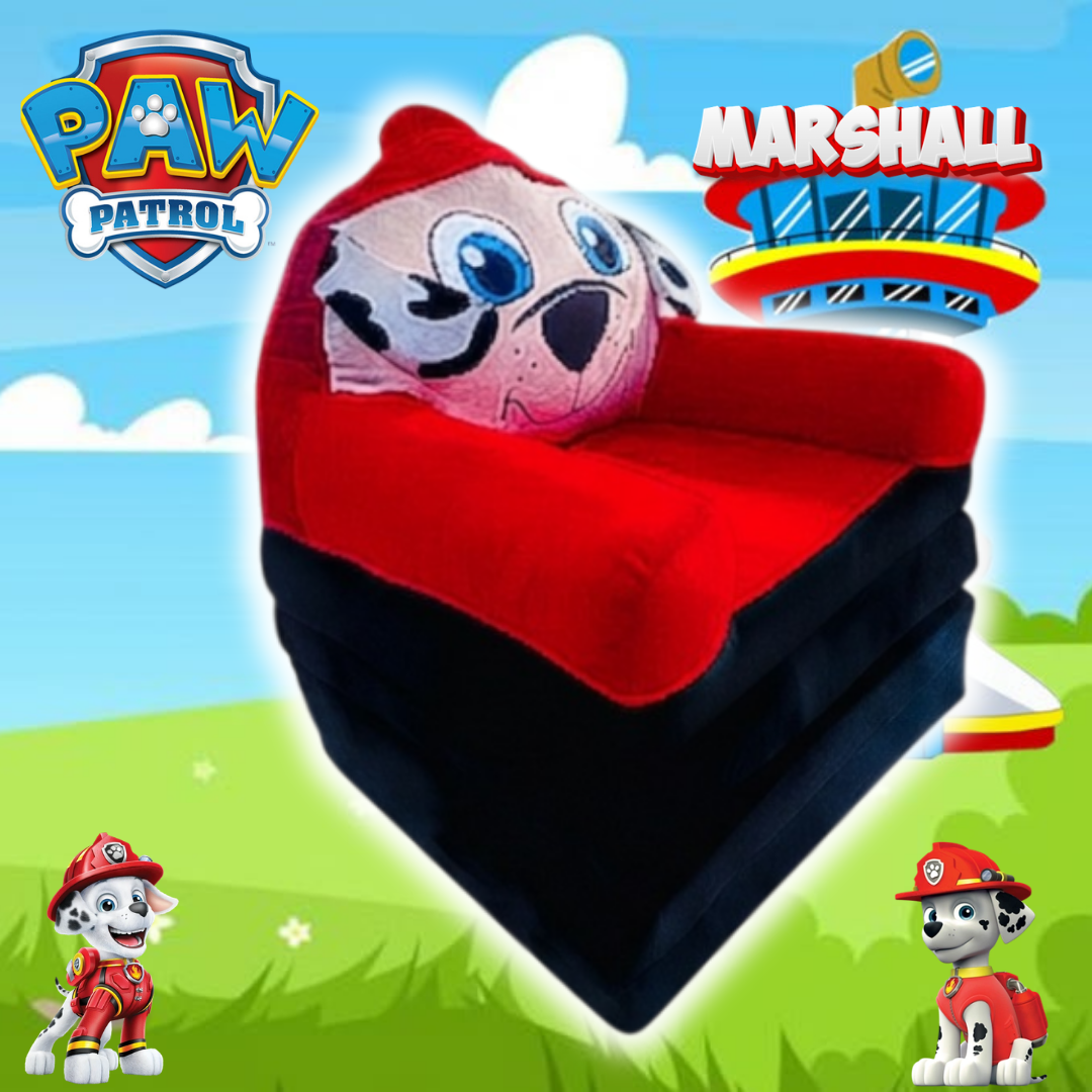 Sofá Cama Paw Patrol Marshall 2 en 1