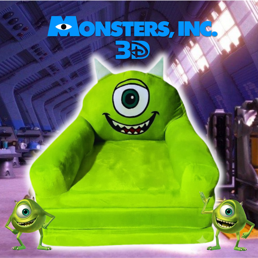 Sofá Cama Monsters, Inc. Mike Wazowski 2 en 1