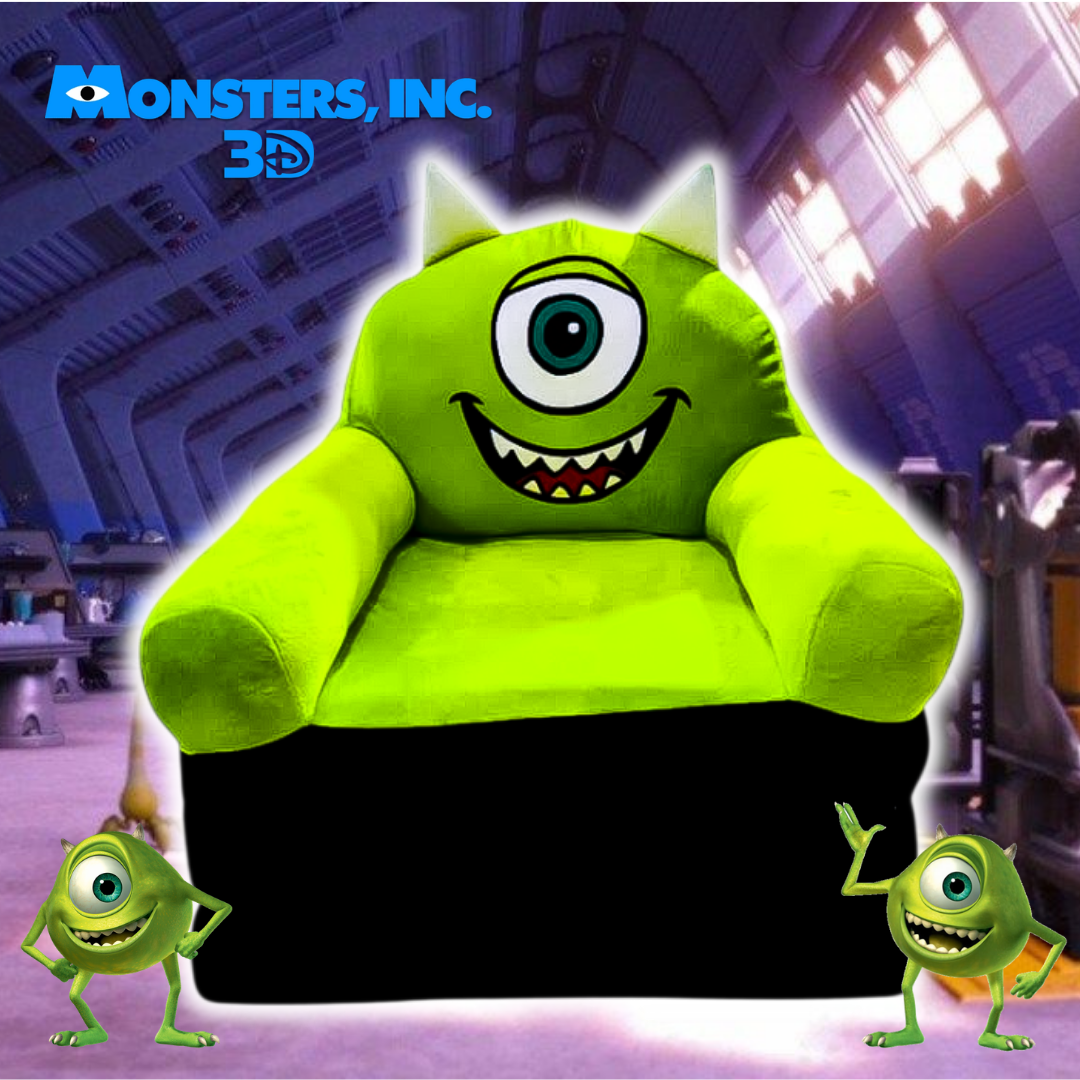 Sofá Cama Monsters, Inc. Mike Wazowski 2 en 1