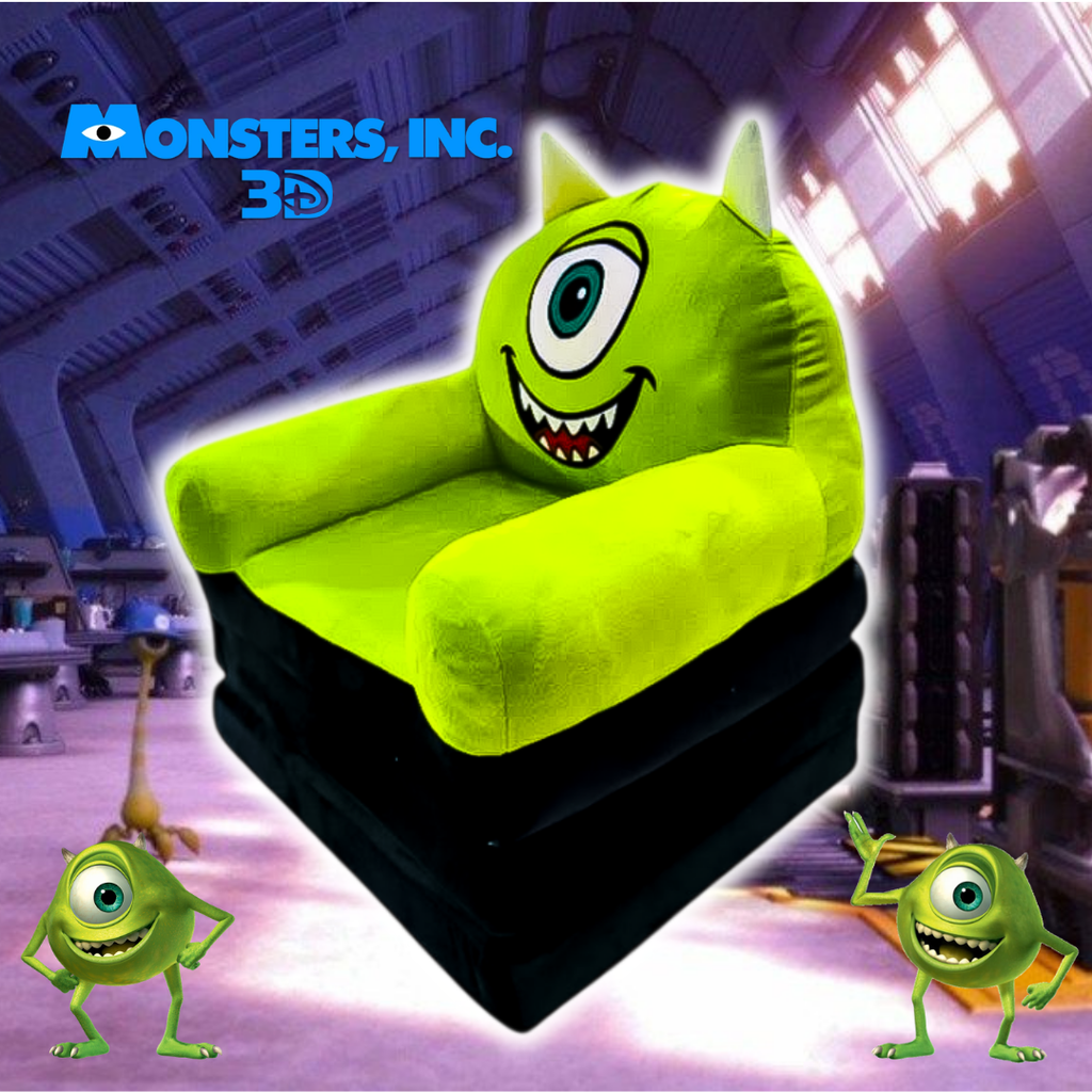 Sofá Cama Monsters, Inc. Mike Wazowski 2 en 1
