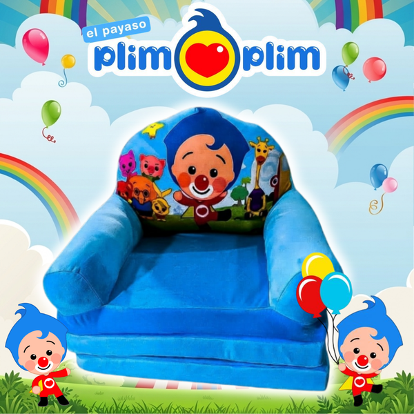 Sofá Cama El Payaso Plim Plim 2 en 1