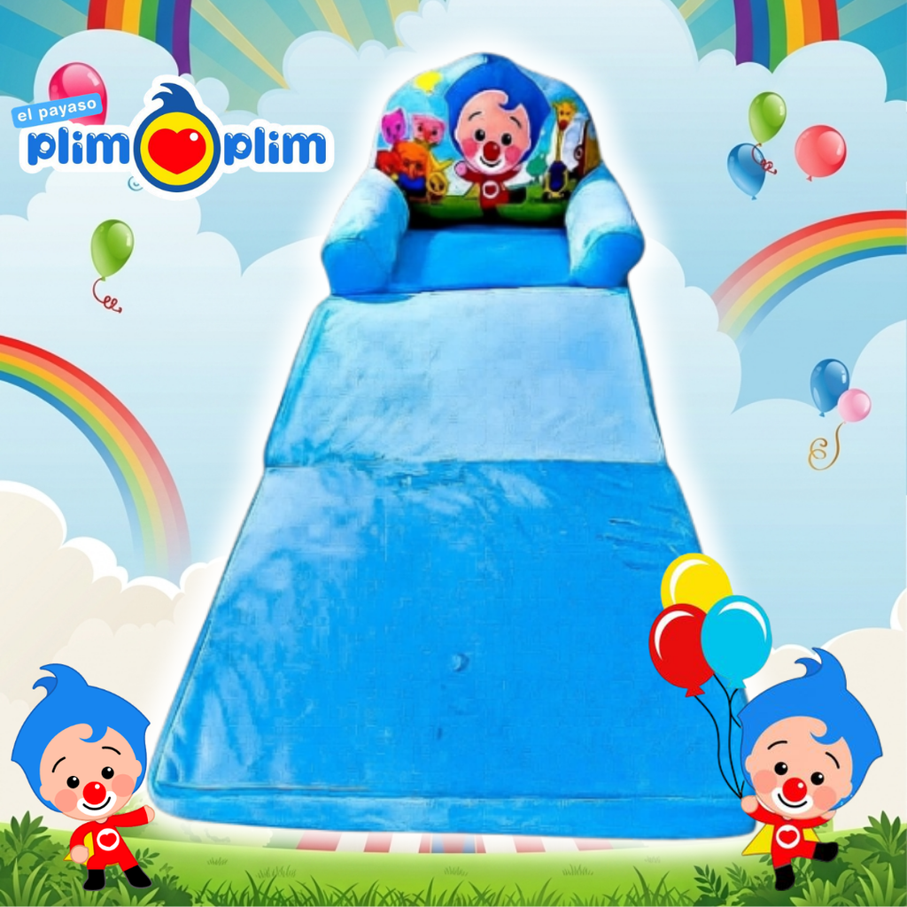 Sofá Cama El Payaso Plim Plim 2 en 1