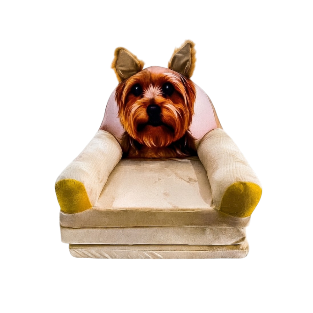 Sofá Cama Yorkshire terrier 2 en 1