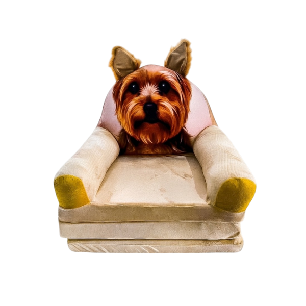 Sofá Cama Yorkshire terrier 2 en 1