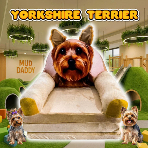 Sofá Cama Yorkshire terrier 2 en 1