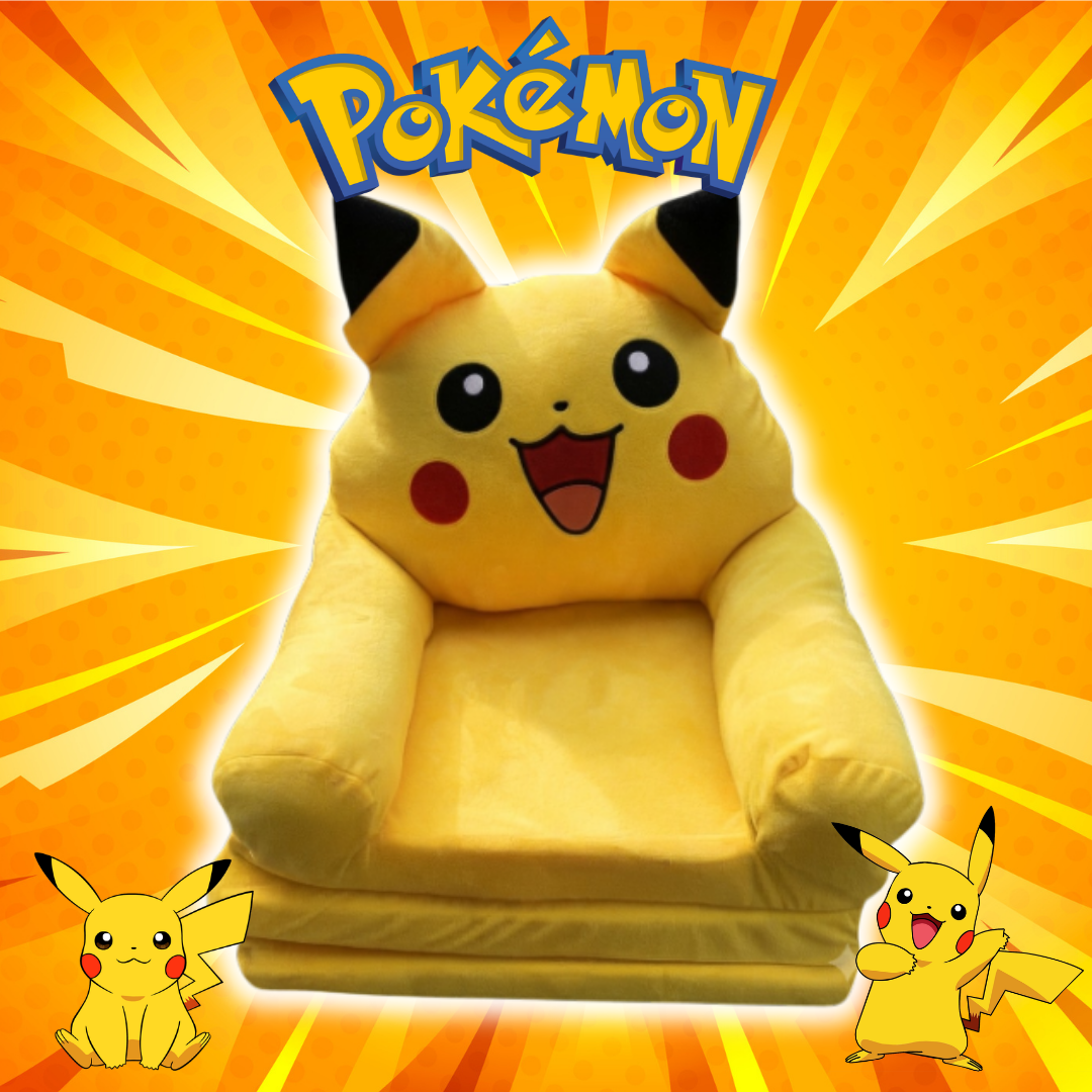 Sofá Cama Pokemon Pikachu 2 en 1