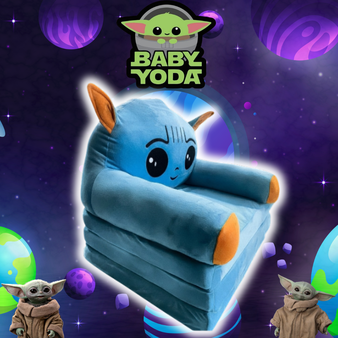 Sofá Cama Din Grogu (Baby Yoda) 2 en 1