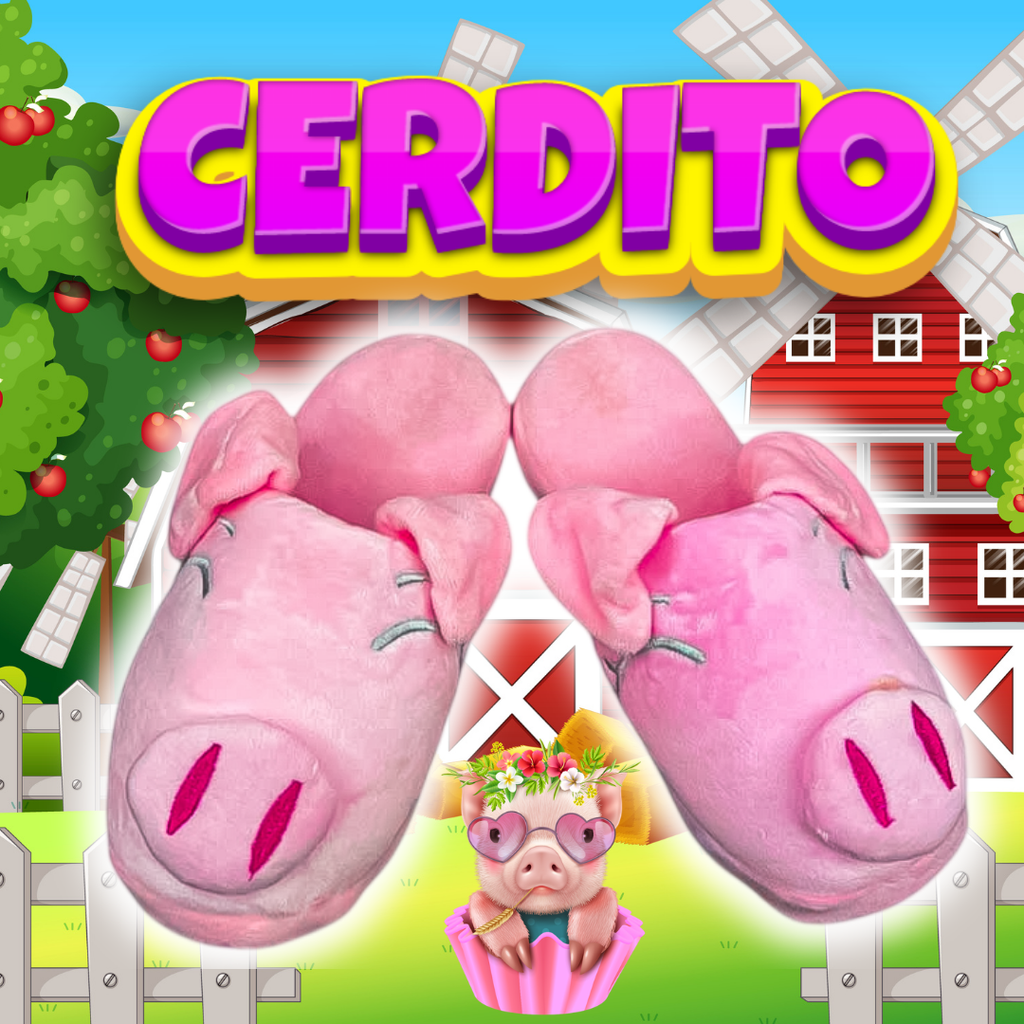 Pantuflas De Cerdito