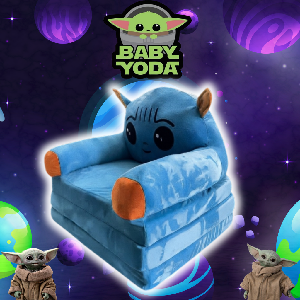 Sofá Cama Din Grogu (Baby Yoda) 2 en 1