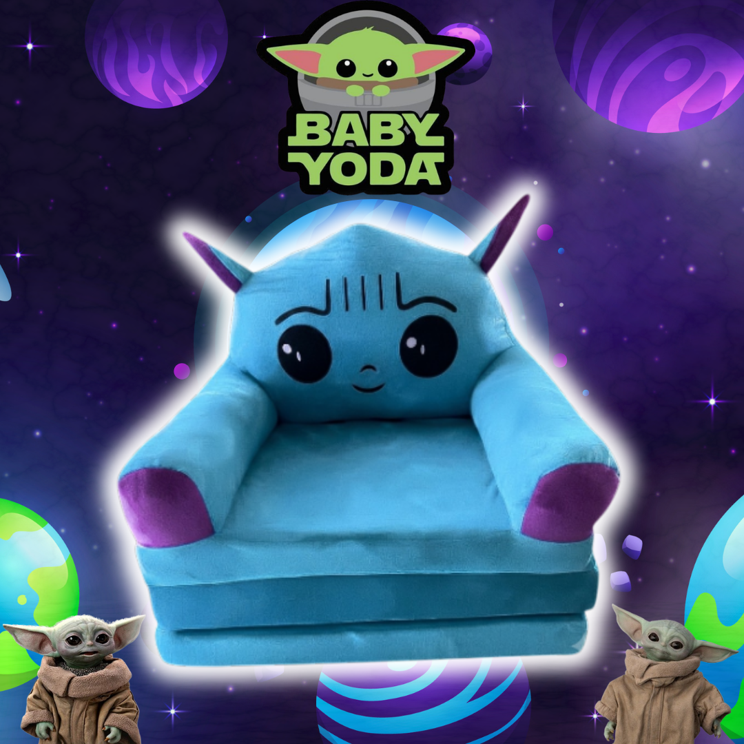 Sofá Cama Din Grogu (Baby Yoda) 2 en 1