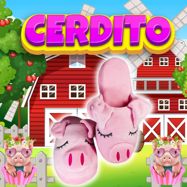 Pantuflas De Cerdito