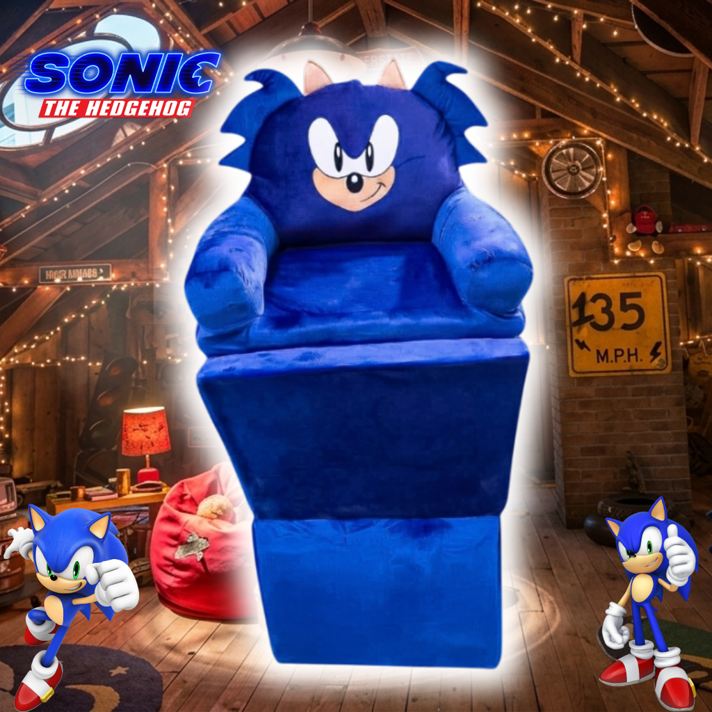 Sofá Cama Sonic the Hedgehog 2 en 1
