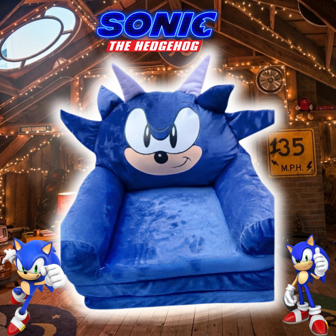 Sofá Cama Sonic the Hedgehog 2 en 1