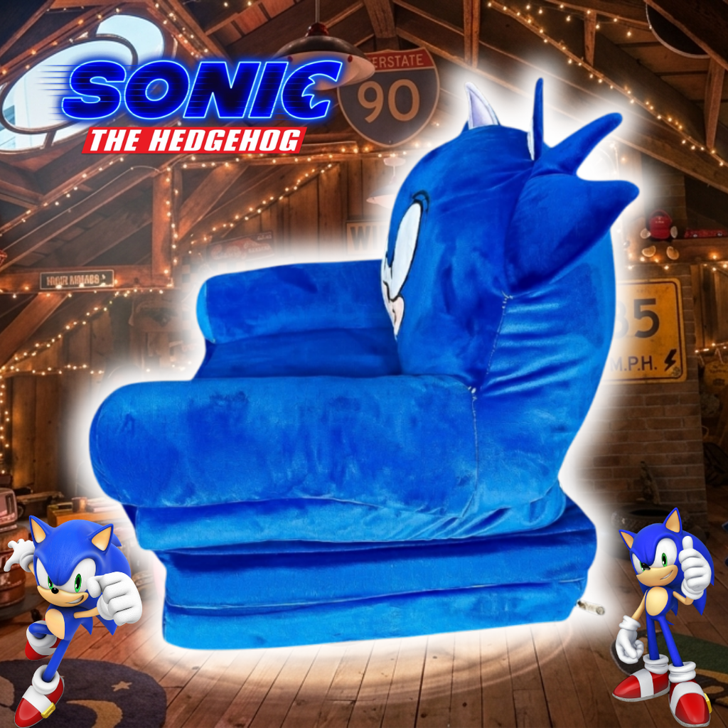 Sofá Cama Sonic the Hedgehog 2 en 1