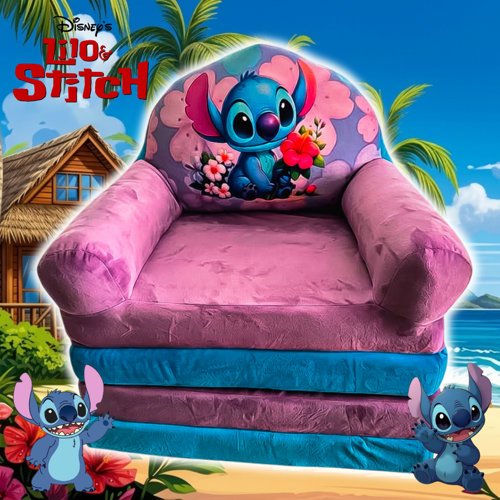 Sofá Cama Stitch 2 en 1