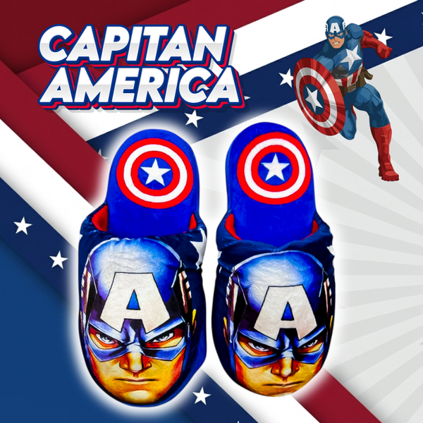 Pantuflas De Capitán América