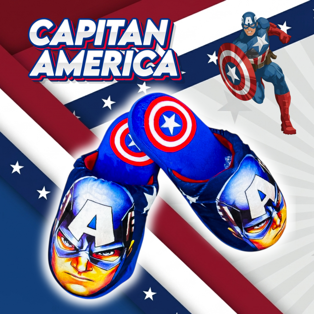 Pantuflas De Capitán América