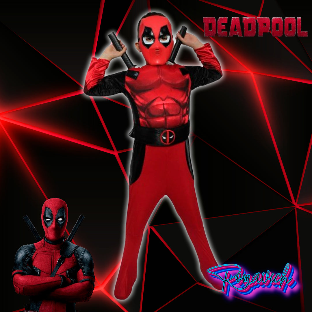 Disfraz Cosplay Avengers De Deadpool