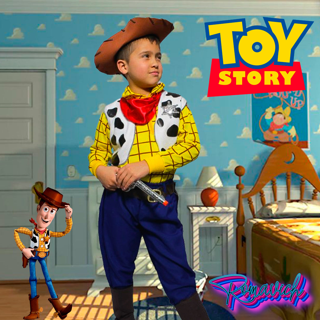 Disfraz Cosplay Avengers Super Heroes De Vaquero Woody Toy Story