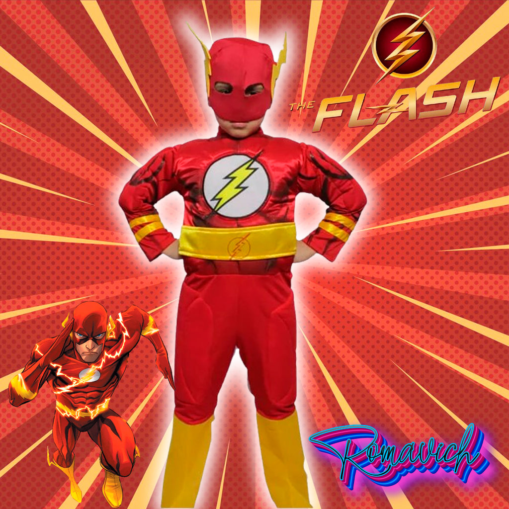 Disfraz Cosplay Avengers Super Heroes De Flash
