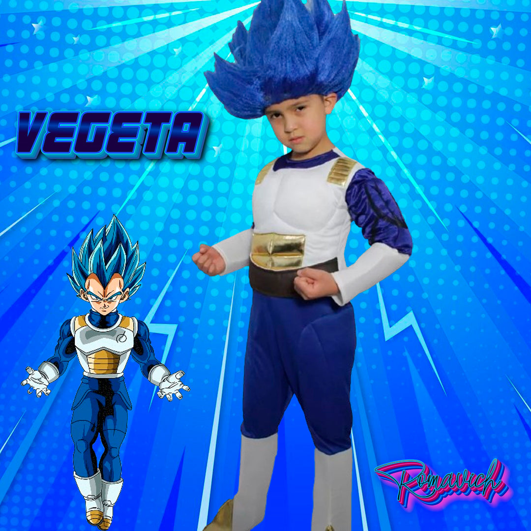 Disfraz Cosplay Vegeta Dragon Ball Z