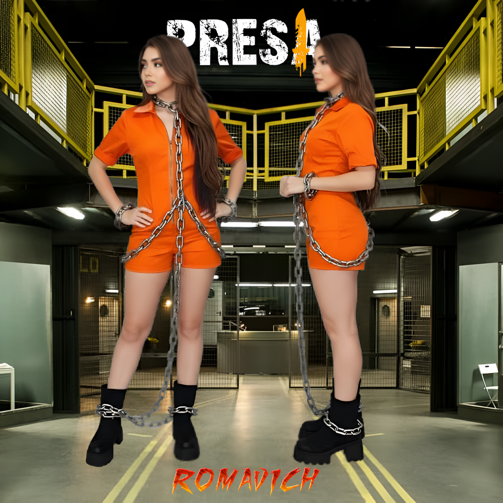 Disfraz De Presa / Prisionero Naranja